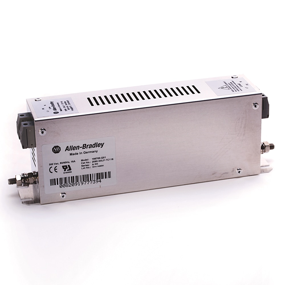 AC Line Filter 16 AMP, 1 PH, 520 VAC 50/60 Hz