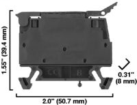 A-B 1492-WFB424 FUSED TERMINAL BLOCK A-B 1492-WFB424 FUSED TERMINAL BLOCK