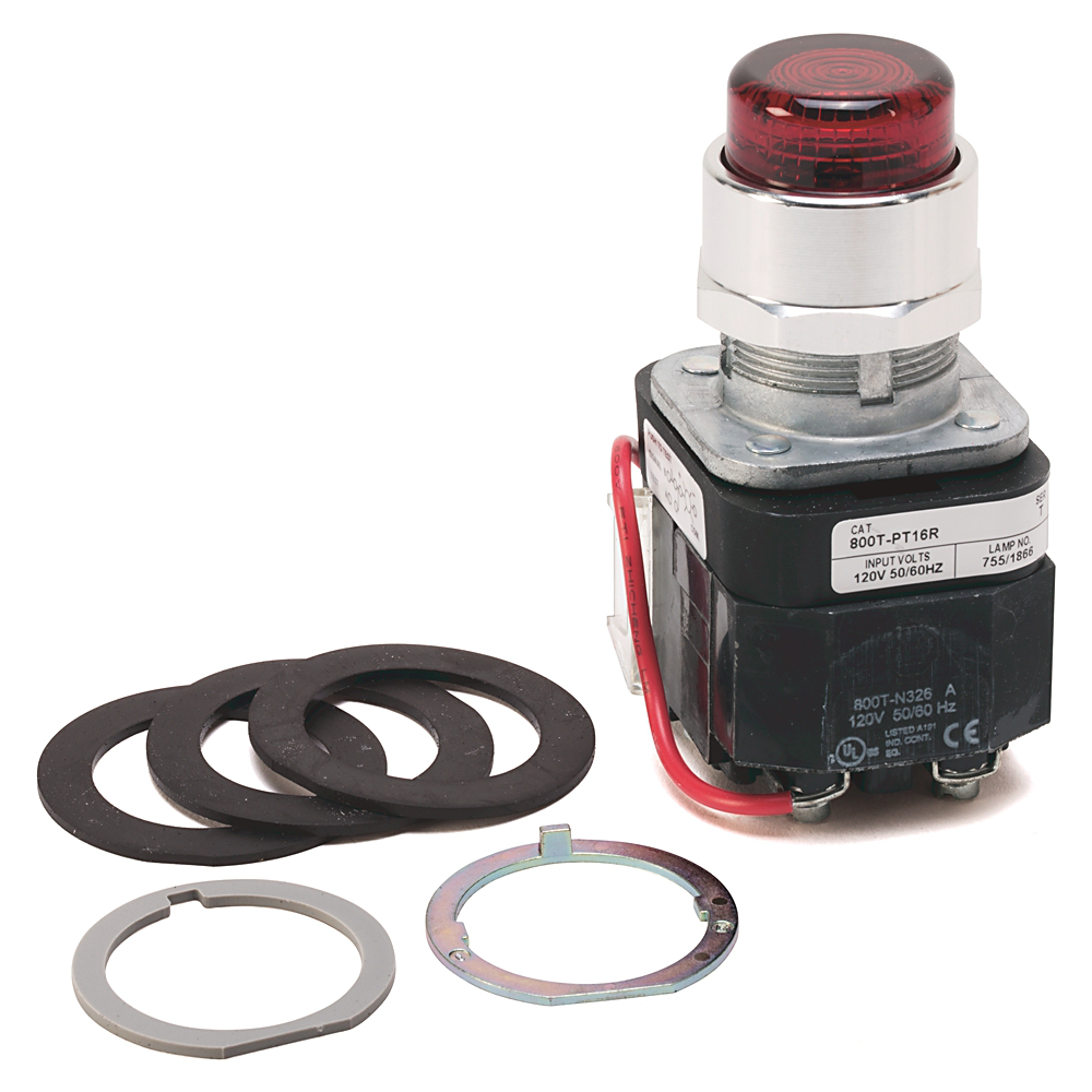 A-B 800T-QT24R LIGHT PUSH TO TEST A-B 800T-QT24R LIGHT PUSH TO TEST
