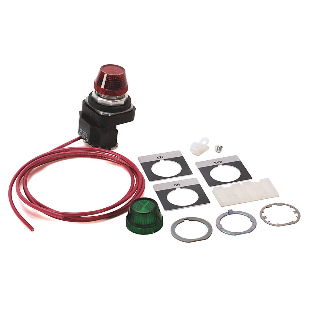 500 Accessories, Pilot Light, ON, NEMA Sizes 0..9, , 115-120V 60Hz 500 Accessories, Pilot Light, ON, NEMA Sizes 0..9, , 115-120V 60Hz