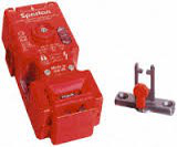 Guard Locking Switch - 440G Spartan: Solenoid Voltage: 24V AC/DC, Contacts(Safety and Aux): 2 Normally Closed, 1 Normally Open, Actuator: Standard, Conduit Entry: 1/2 in NPT Adapter Guard Locking Switch - 440G Spartan: Solenoid Voltage: 24V AC/DC, Contacts(Safety and Aux): 2 Normally Closed, 1 Normally Open, Actuator: Standard, Conduit Entry: 1/2 in NPT Adapter