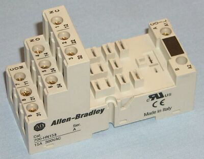 A-B 700-HN153 11-BLADE BASE SOCKET WITH GUARDED TOUCH SAFE TERMINALS A-B 700-HN153 11-BLADE BASE SOCKET WITH GUARDED TOUCH SAFE TERMINALS