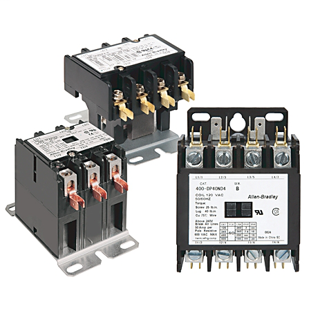 A-B 400-DP25ND3 3-POLE DEFINTE PURPOSE CONTACTOR 25A 120V A-B 400-DP25ND3 3-POLE DEFINTE PURPOSE CONTACTOR 25A 120V