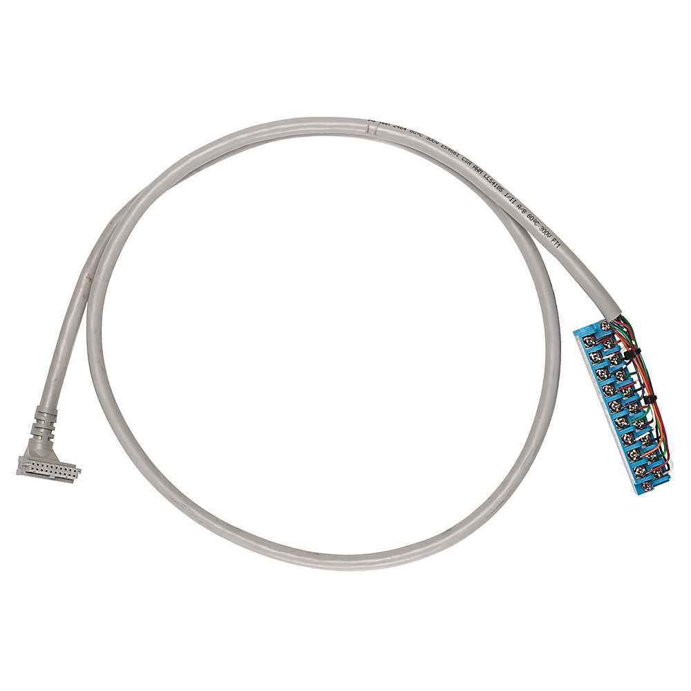 Allen-Bradley 1492-CABLE025E 2.5 m 300 Volt 22 AWG 20-Conductor Pre-Wired Digital Interface Cable Allen-Bradley 1492-CABLE025E 2.5 m 300 Volt 22 AWG 20-Conductor Pre-Wired Digital Interface Cable