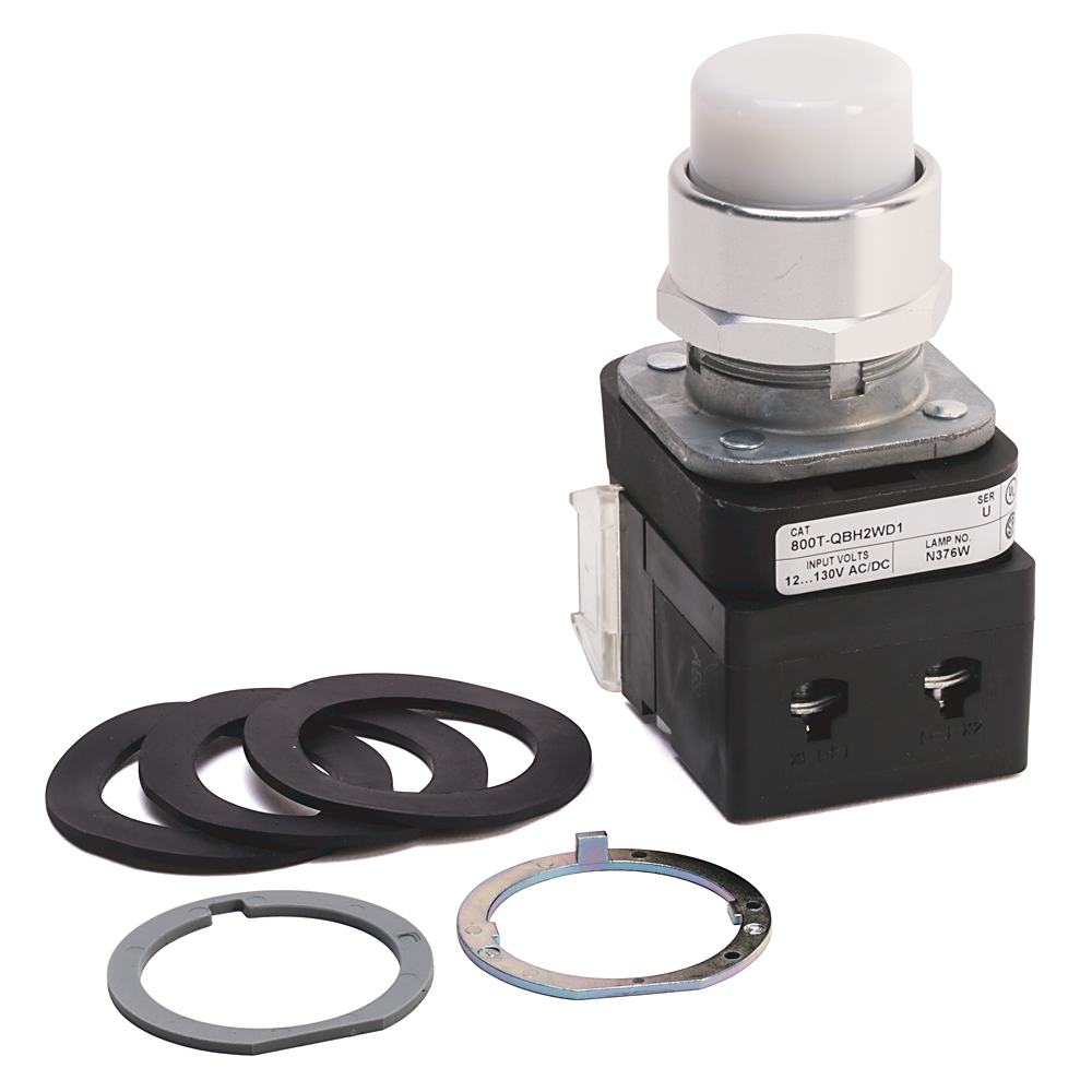 Allen-Bradley 800T-QBH2W 30 mm Momentary Push Button Allen-Bradley 800T-QBH2W 30 mm Momentary Push Button