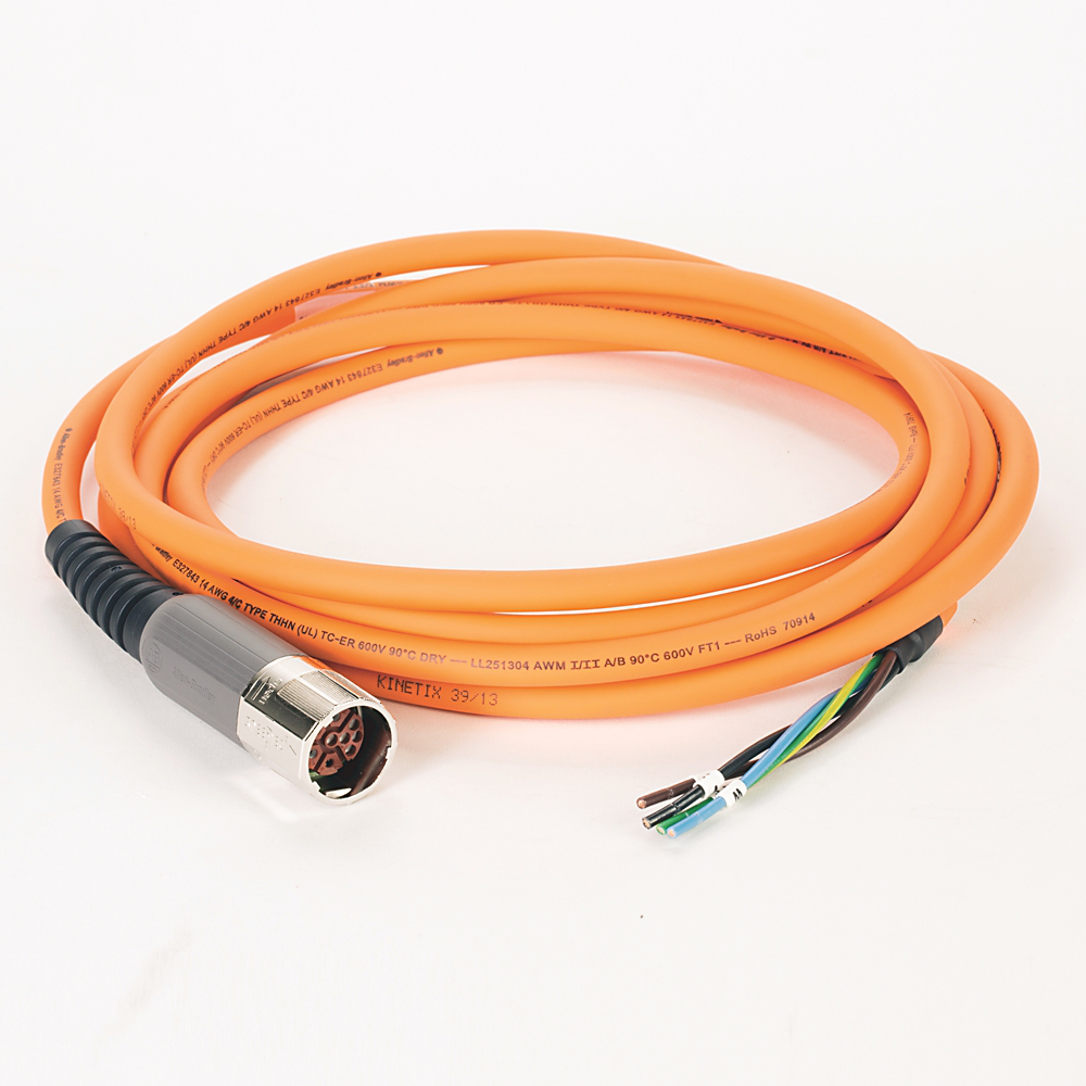 Allen Bradley 2090-CPBM7DF-14AA09 MP Series 9 m Length Standard Motor Power and Brake Cable Allen Bradley 2090-CPBM7DF-14AA09 MP Series 9 m Length Standard Motor Power and Brake Cable