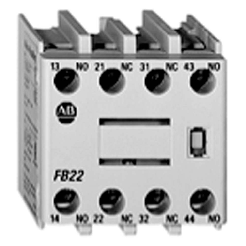 Allen-Bradley 100-FAB20 MCS 100-C, 104-C, 700-CF, 700S-CF Accessories, Auxiliary Contact Block, Front Mounting, Bifurcated Contacts, 2 N.O. 0 N.C., Front Mounting, Starting at 5-, 2 N.O. - 0 N.C. Allen-Bradley 100-FAB20 MCS 100-C, 104-C, 700-CF, 700S-CF Accessories, Auxiliary Contact Block, Front Mounting, Bifurcated Contacts, 2 N.O. 0 N.C., Front Mounting, Starting at 5-, 2 N.O. - 0 N.C.