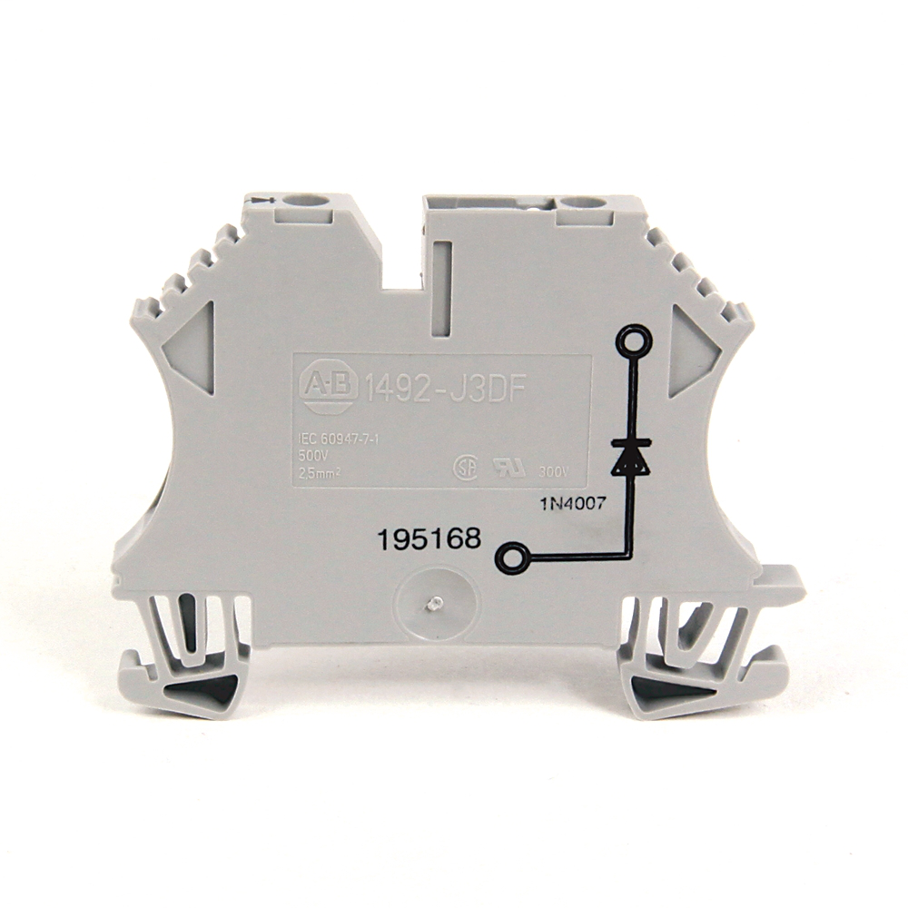 Allen-Bradley 1492-J3 2-1/2 mm Standard Terminal Block Allen-Bradley 1492-J3 2-1/2 mm Standard Terminal Block