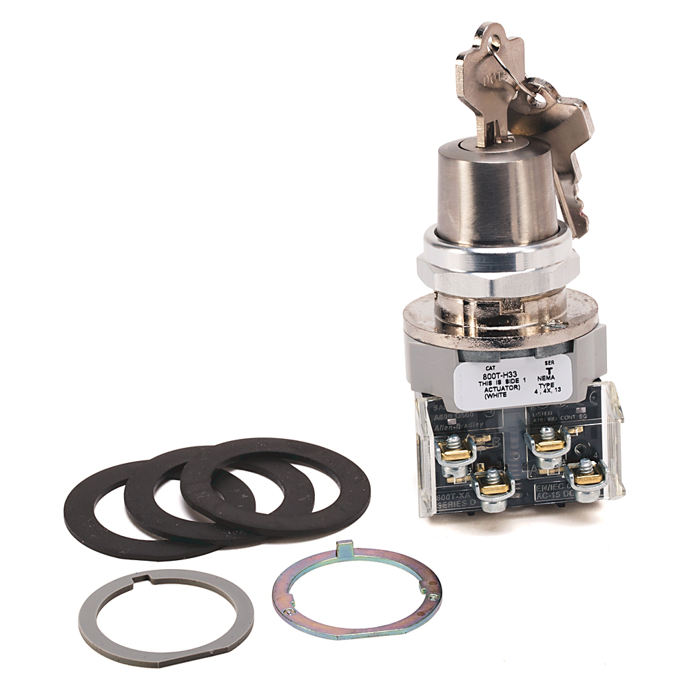 Allen-Bradley 800T-H32D1 30 mm Selector Switch Push Button Allen-Bradley 800T-H32D1 30 mm Selector Switch Push Button