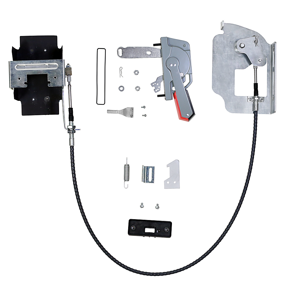 140G/1494V Product Handle Accessories/Operating Mechanisms, 140G Flange Cable - Metal Bail, Painted Metal Handle, 4 ft, ,