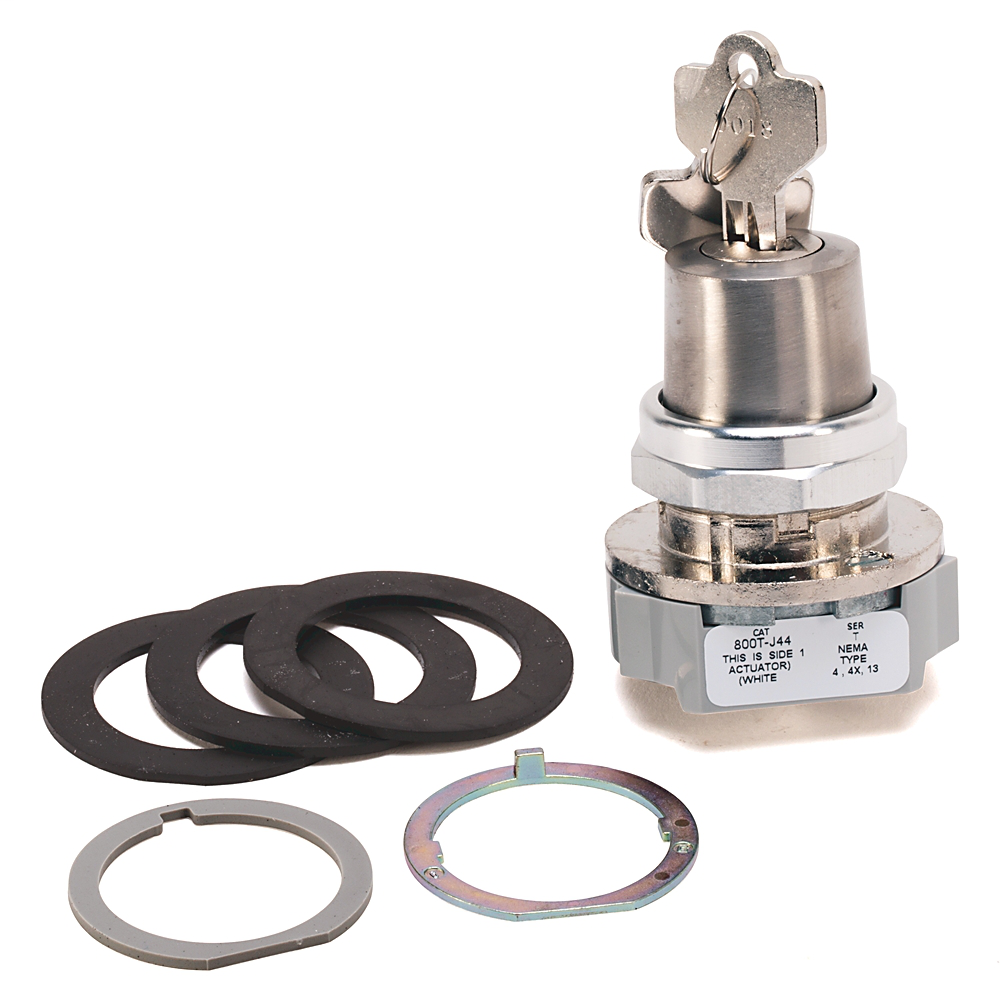 Allen-Bradley 800T-J44KU7B 30 mm Selector Switch Push Button Allen-Bradley 800T-J44KU7B 30 mm Selector Switch Push Button
