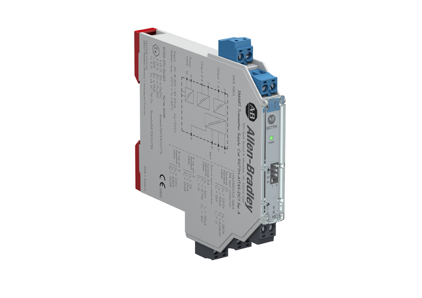 937 Isolated Barrier, 12.5mm Module (High Density), Analog In I/O Type, (SMART) Transmitter, Power Supply, Splitter, 24V DC, Single Channel