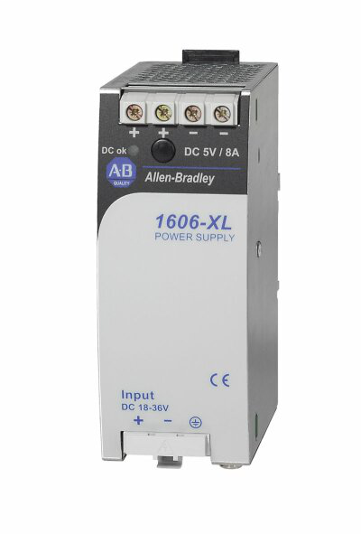 1606-XLDC40A: DC/DC-Converter module, 5.1V DC, 40 W, 18-36V DC Input Voltage