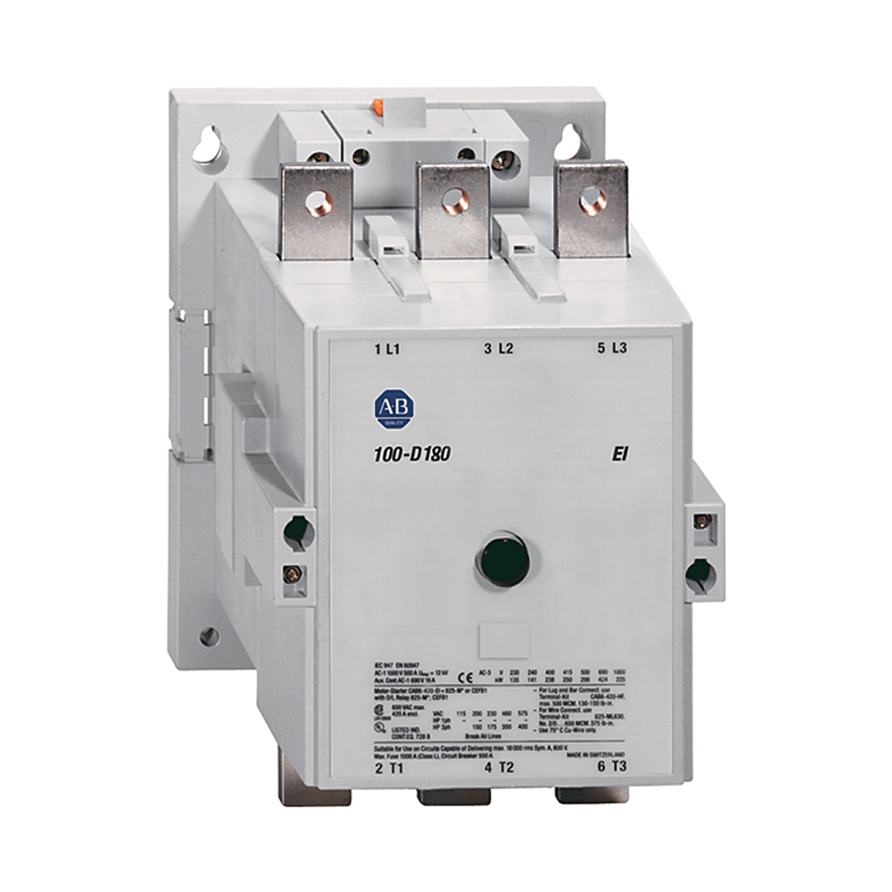 Allen Bradley 100-D115EZJ00 115 Amp MCS D IEC Contactor Allen Bradley 100-D115EZJ00 115 Amp MCS D IEC Contactor