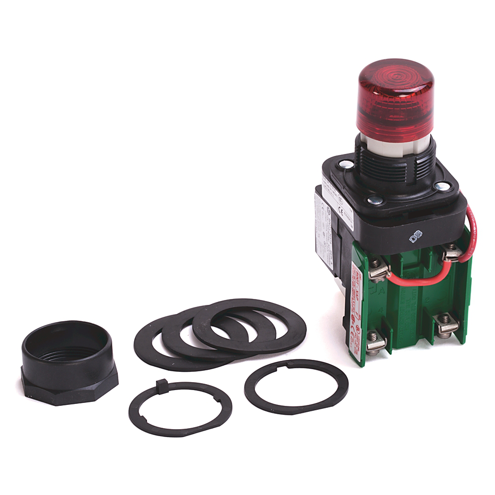 Allen-Bradley 800H-QRTH2RAP 30mm Pilot Light Allen-Bradley 800H-QRTH2RAP 30mm Pilot Light