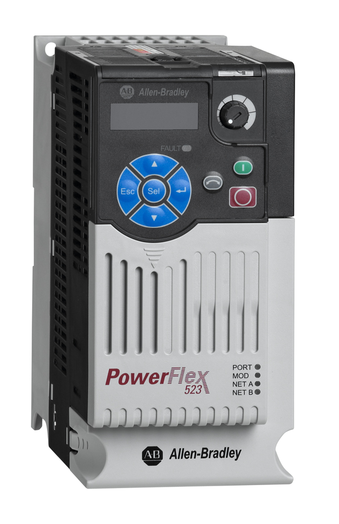Allen-Bradley 25A-V6P0N104 Powerflex 523 1.1 kW 1.5 Hp AC Drive Allen-Bradley 25A-V6P0N104 Powerflex 523 1.1 kW 1.5 Hp AC Drive