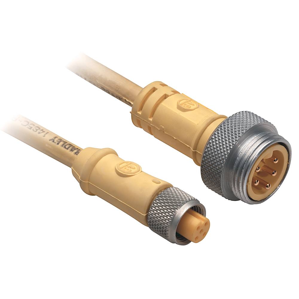 Allen-Bradley 1485R-P1R5-F5 Devicenet Straight Female Right Angle Male Trunk End Allen-Bradley 1485R-P1R5-F5 Devicenet Straight Female Right Angle Male Trunk End