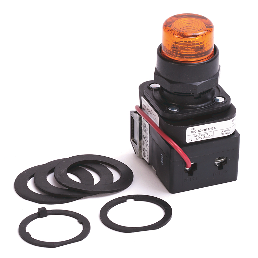 Allen-Bradley 800HC-QRTH2A 30mm Pilot Light 8 Allen-Bradley 800HC-QRTH2A 30mm Pilot Light 8