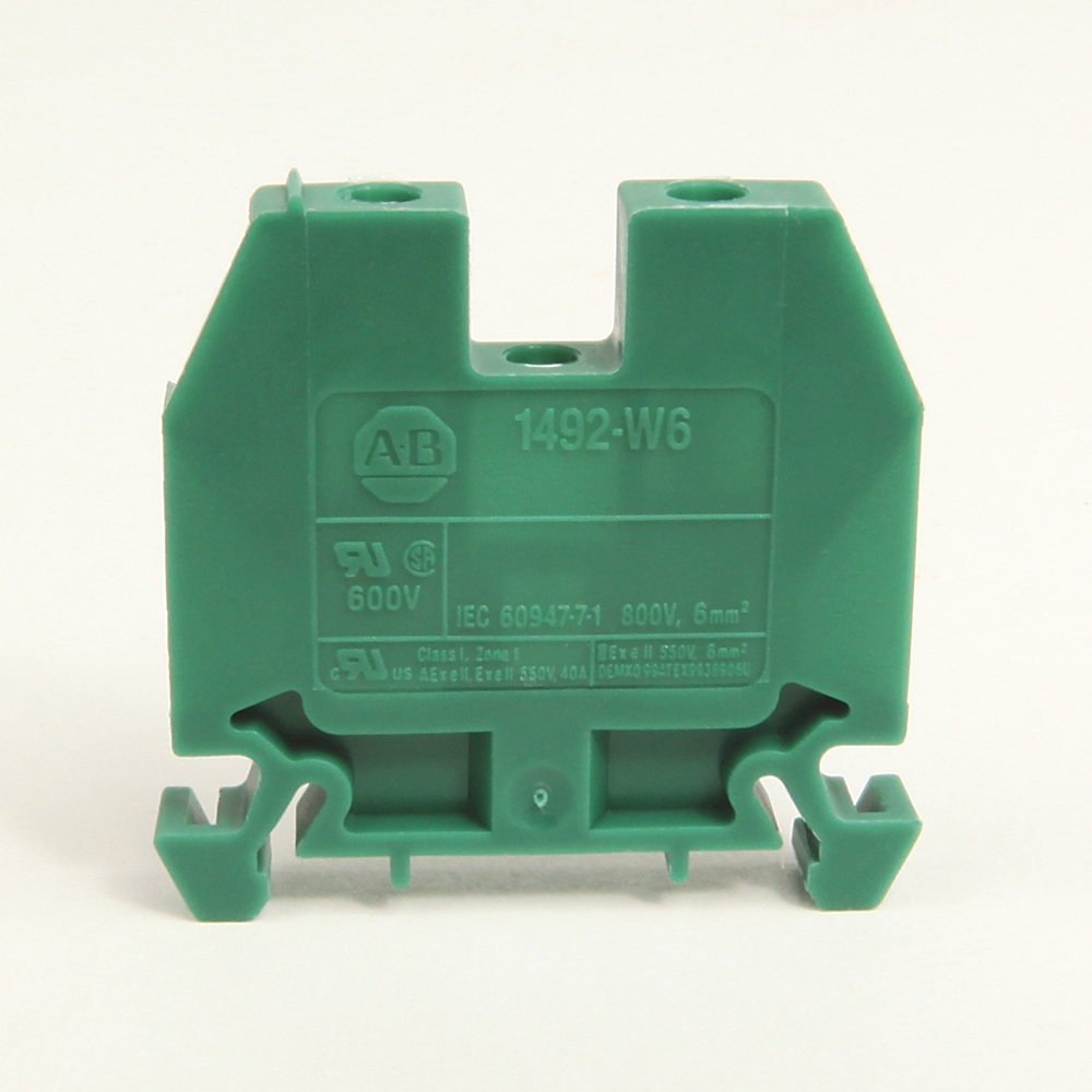 Allen-Bradley 1492-W6 6 mm Feed-Through Terminal Block Allen-Bradley 1492-W6 6 mm Feed-Through Terminal Block