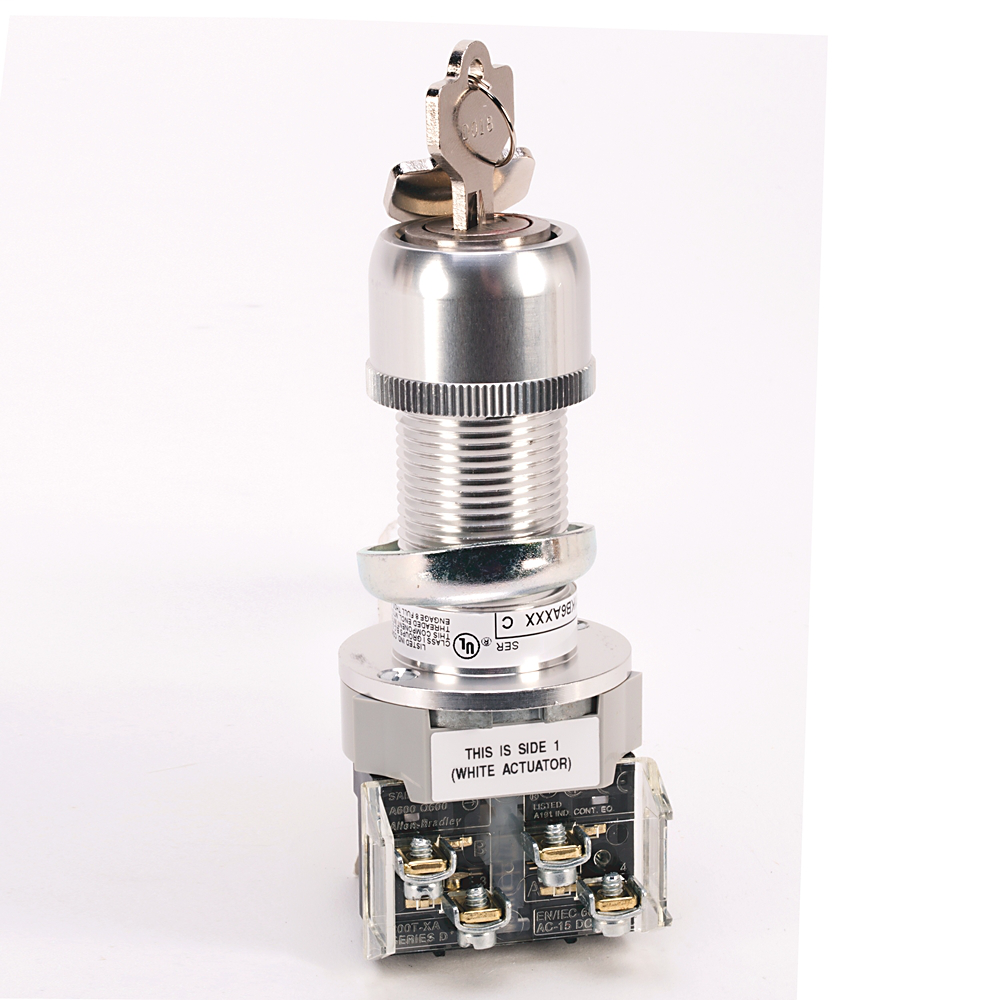 Allen-Bradley 800H-HP31KB6 Type 7&9 Selector Switch Push Button Allen-Bradley 800H-HP31KB6 Type 7&9 Selector Switch Push Button