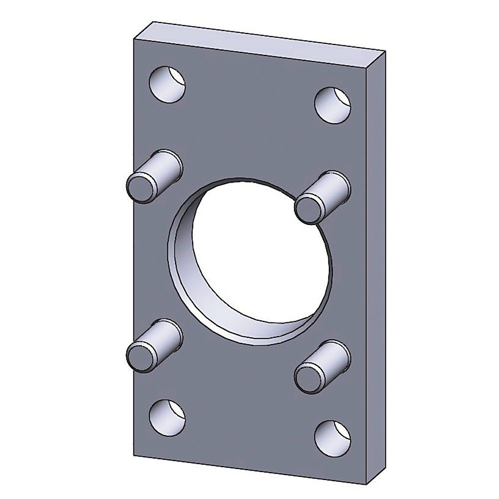 Allen Bradley MPAR-NA163525 Electric Cylinder Mounting Attachment Allen Bradley MPAR-NA163525 Electric Cylinder Mounting Attachment