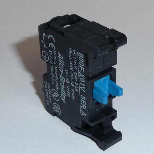 Metal Latch Mount, 1 N.O. Contact(s), 1 N.C. Contact(s), Low Voltage