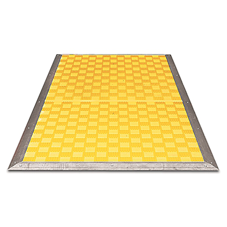440F Safety Mat Accessories, Standard, Aluminum Perimeter Trim, 3m, square end, For use with up to 3 cables running through channel