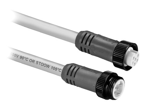 ArmorConnect Control Media - Trunk/Drop Cable, Straight Female Cordset, 2 m (6.5 ft)