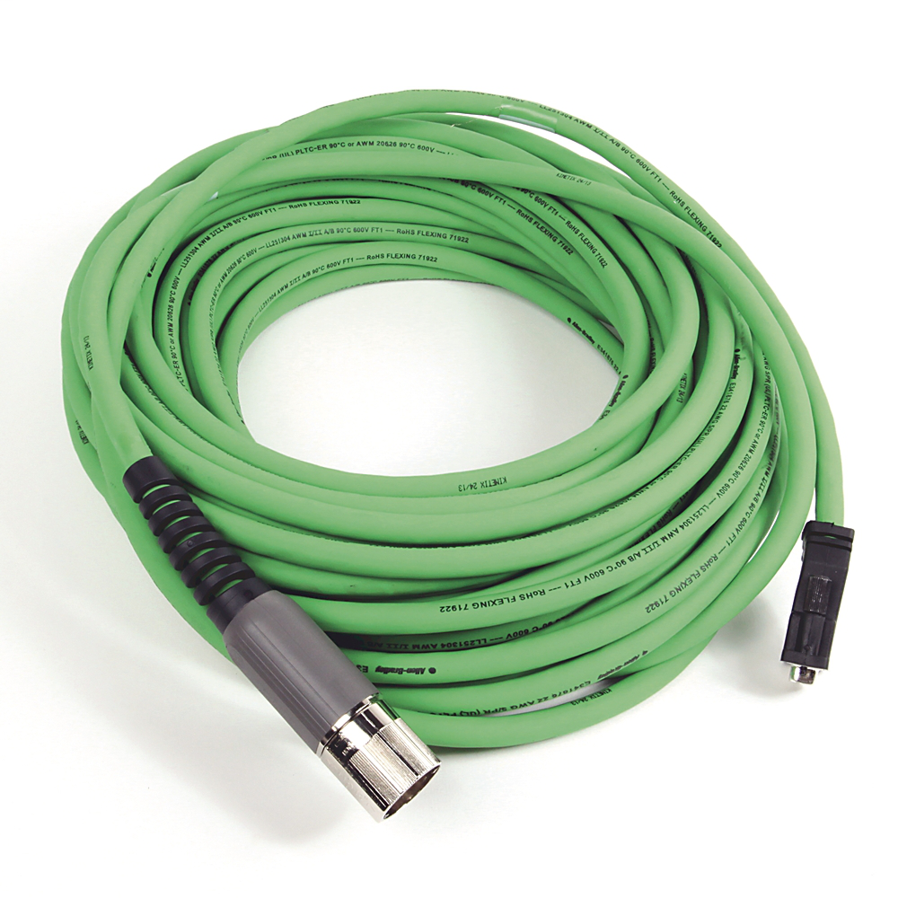 Allen Bradley 2090-CFBM7DD-CEAF20 Kinetix 20 m Length Flexible Motor Feedback Cable Allen Bradley 2090-CFBM7DD-CEAF20 Kinetix 20 m Length Flexible Motor Feedback Cable