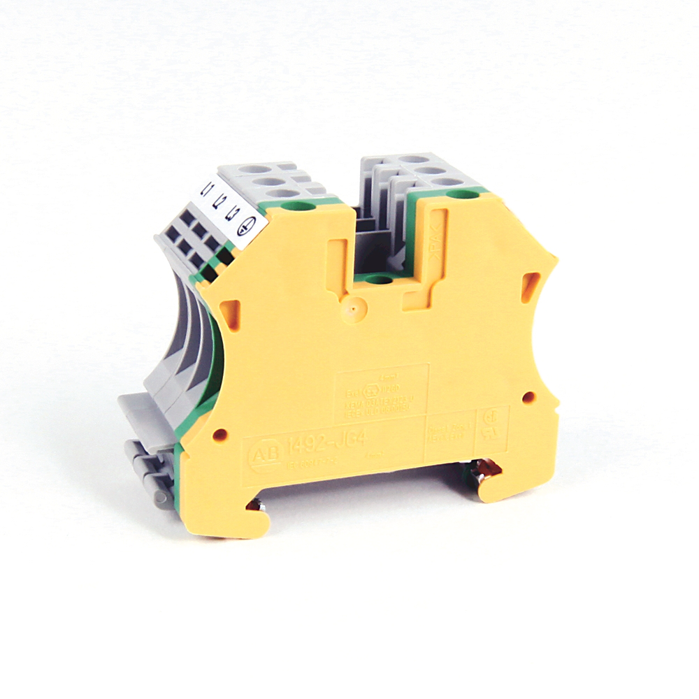 Allen-Bradley 1492-J4 4 mm Feed-Through Terminal Block Allen-Bradley 1492-J4 4 mm Feed-Through Terminal Block