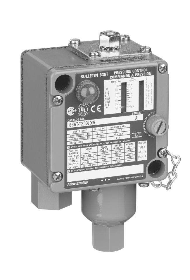 A-B 836T-T351E Electro-Mech Pres Cn A-B 836T-T351E Electro-Mech Pres Cn