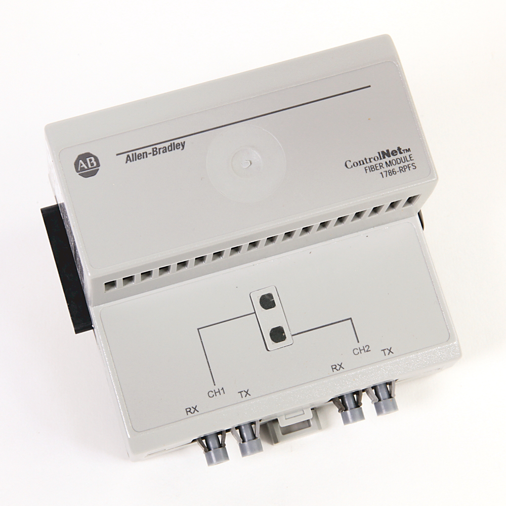 Allen-Bradley 1786-RPFS Controlnet Fiber Ring Short Repeater Allen-Bradley 1786-RPFS Controlnet Fiber Ring Short Repeater