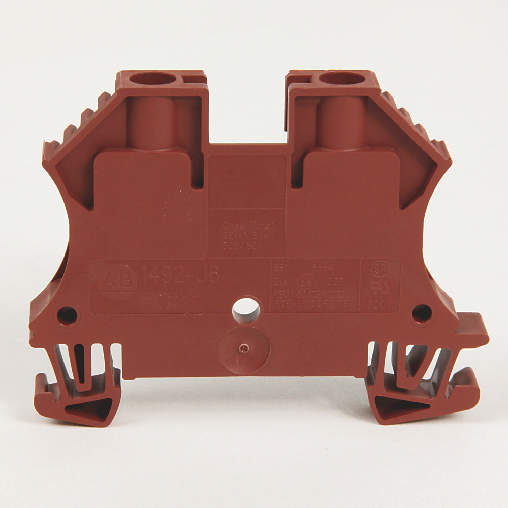 Allen-Bradley 1492-J6 6 mm Feed-Through Terminal Block Allen-Bradley 1492-J6 6 mm Feed-Through Terminal Block