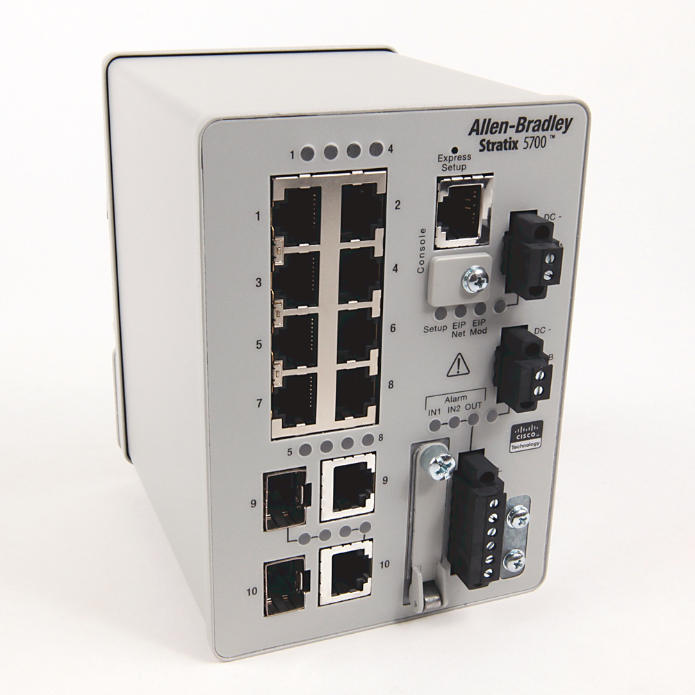 Allen-Bradley 1783-BMS10CL Stratix 5700 10-Port Managed Switch Allen-Bradley 1783-BMS10CL Stratix 5700 10-Port Managed Switch