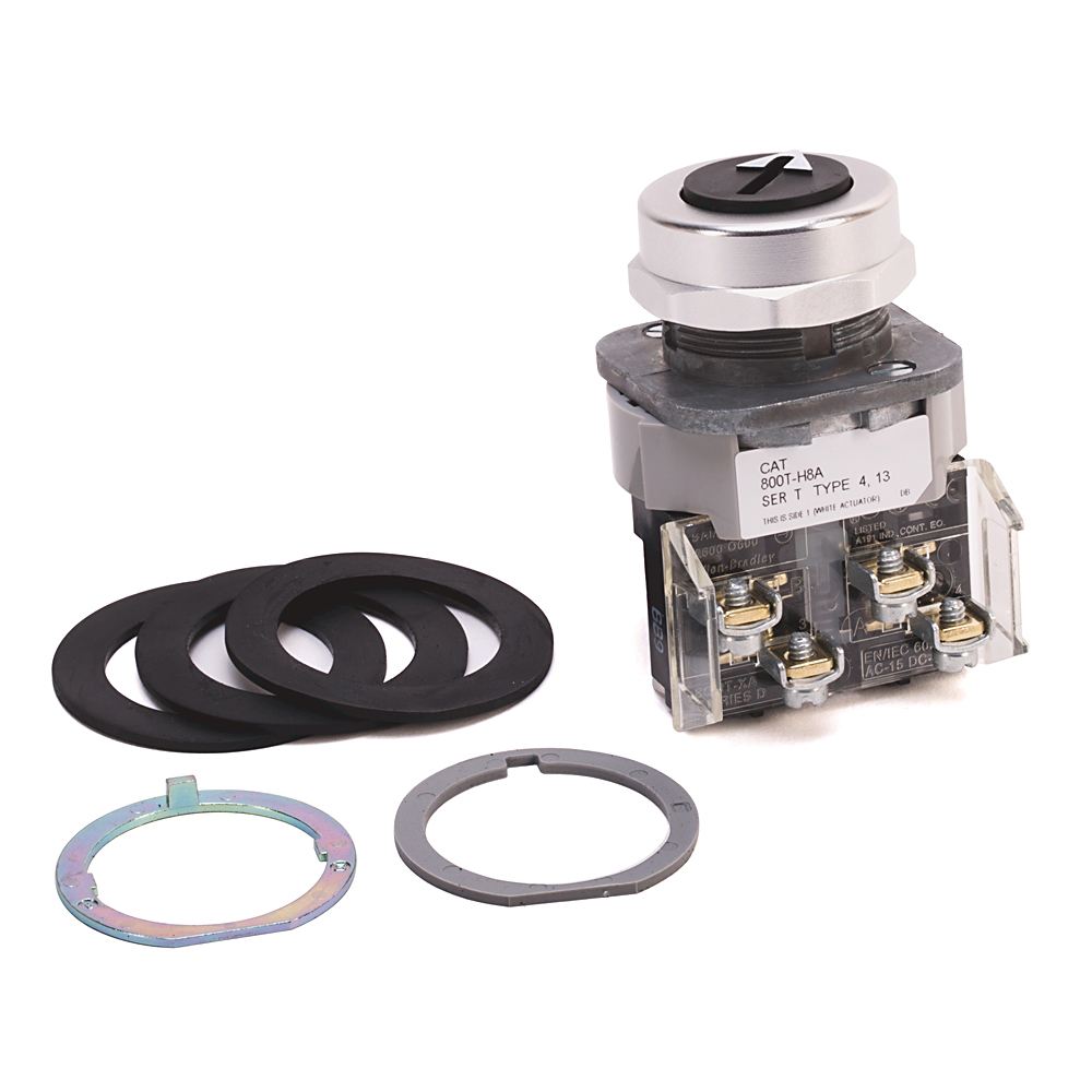 Allen-Bradley 800T-H8A 30mm Selector Switch 8 Allen-Bradley 800T-H8A 30mm Selector Switch 8