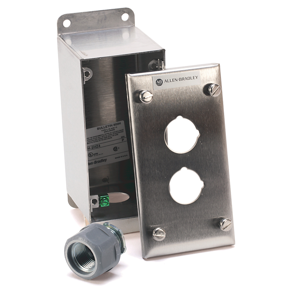 Allen-Bradley 800H-1HZ4 30 mm Push Button Enclosure Allen-Bradley 800H-1HZ4 30 mm Push Button Enclosure