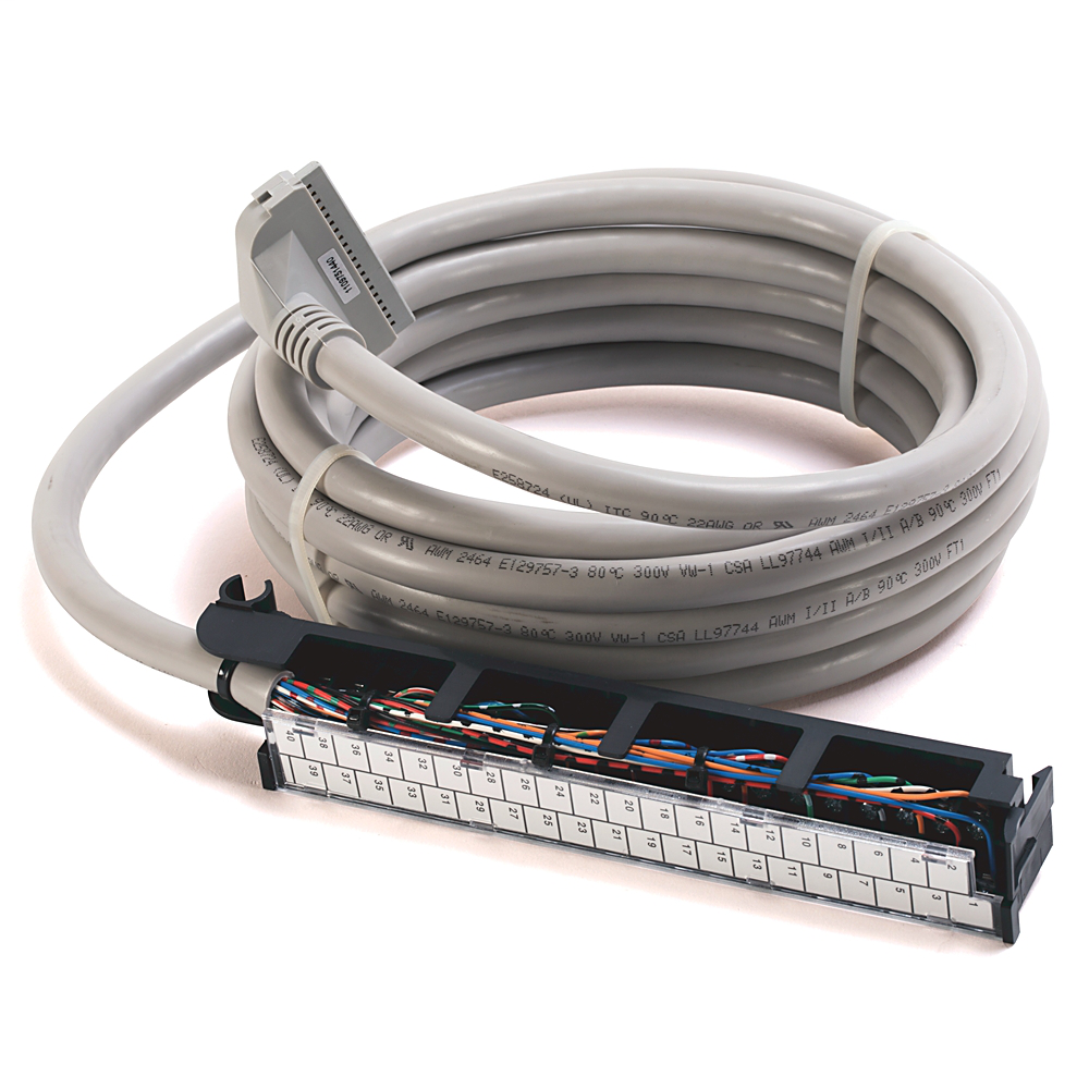 Allen-Bradley 1492-CABLE050M 5 m 300 Volt 22 AWG 40-Conductor Pre-Wired Digital Interface Cable Allen-Bradley 1492-CABLE050M 5 m 300 Volt 22 AWG 40-Conductor Pre-Wired Digital Interface Cable