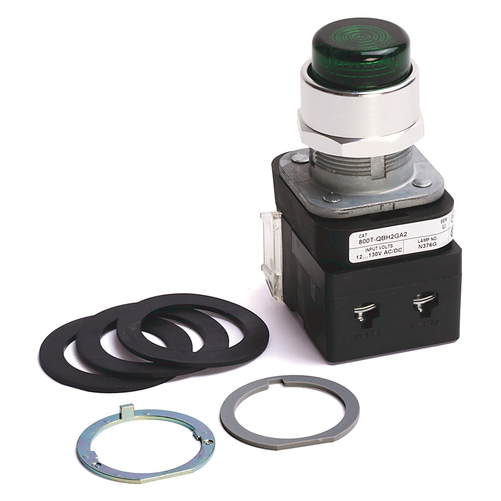 A-B 800T-QBH2GG1 30mm Momentary Pus A-B 800T-QBH2GG1 30mm Momentary Pus