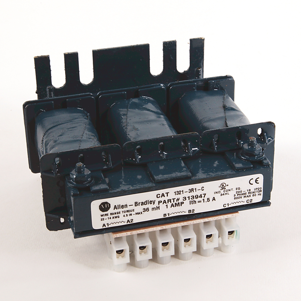 Allen-Bradley 1321-3R750-B Power Component 750 Amp Line Reactor Allen-Bradley 1321-3R750-B Power Component 750 Amp Line Reactor