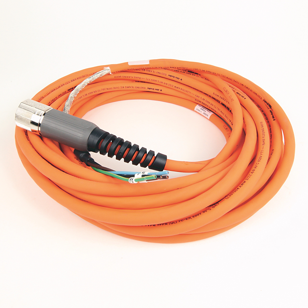 Allen-Bradley 2090-CPWM7DF-16AF12 MP Series 12 m Length Power Cable Allen-Bradley 2090-CPWM7DF-16AF12 MP Series 12 m Length Power Cable