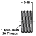 Allen-Bradley 889A-N3ADPT Aluminum Coupling Adaptor Allen-Bradley 889A-N3ADPT Aluminum Coupling Adaptor