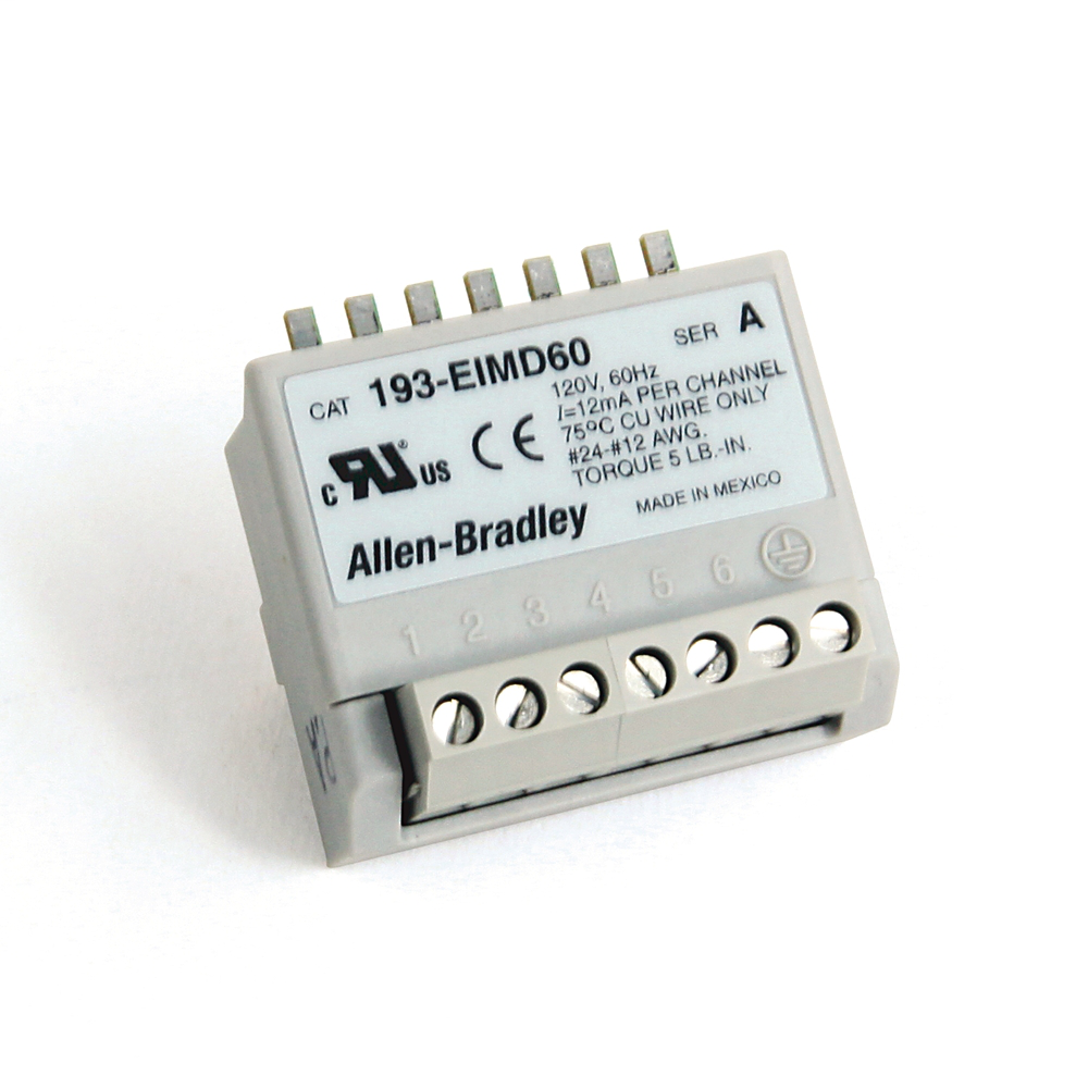 Allen Bradley 193-EIMD60 E3 Plus Input Module Allen Bradley 193-EIMD60 E3 Plus Input Module