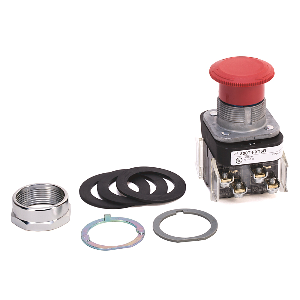 Allen-Bradley 800T-FXT6BV 30mm Push-Pull Devi Allen-Bradley 800T-FXT6BV 30mm Push-Pull Devi