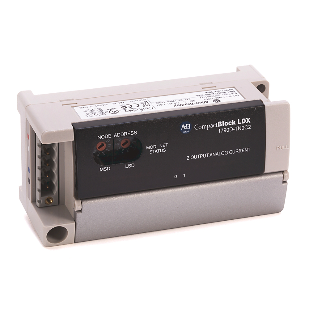 Allen-Bradley 1790D-TN4C0 Compactblock LDX Analog Input Base Block Allen-Bradley 1790D-TN4C0 Compactblock LDX Analog Input Base Block