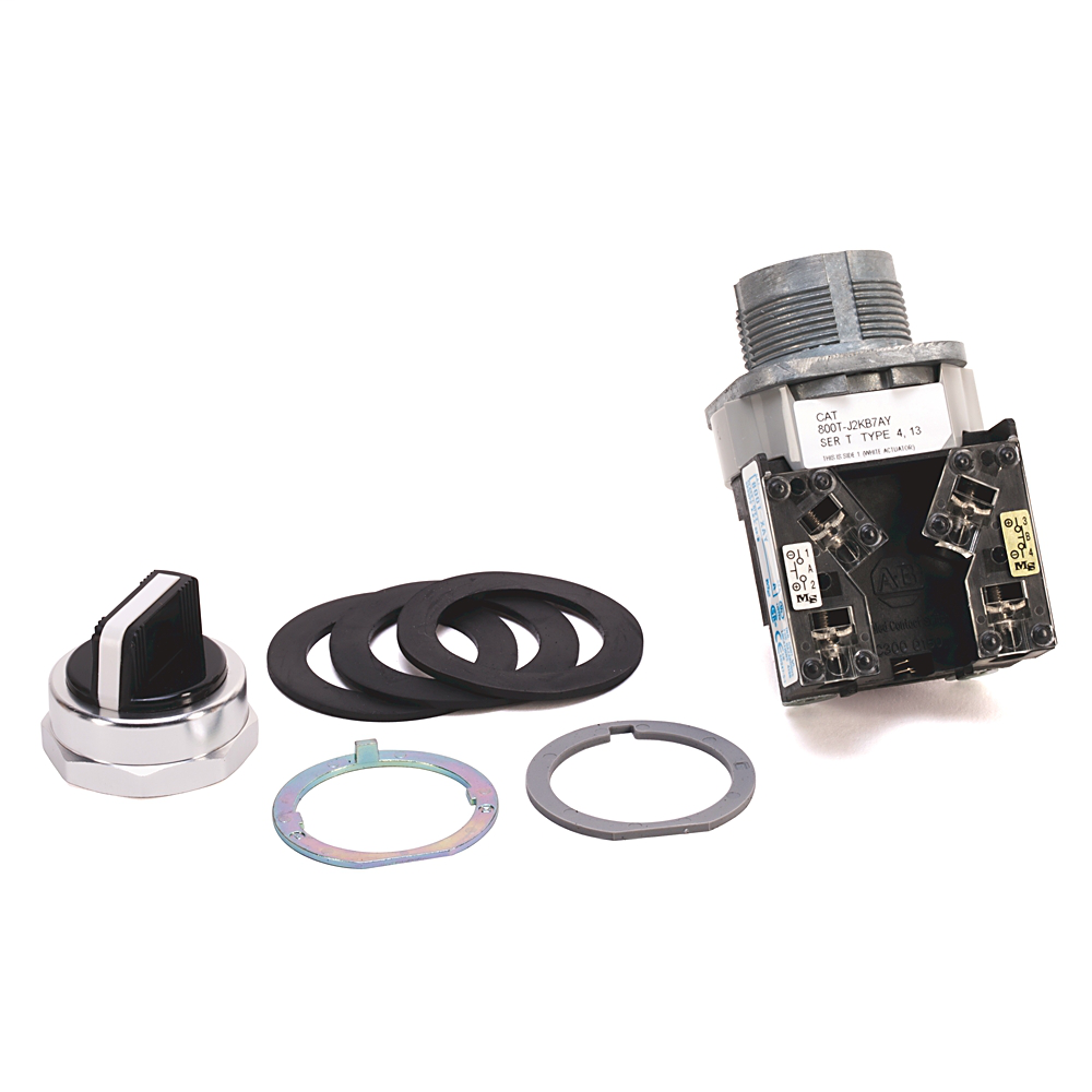 Allen-Bradley 800T-J2KB7AEXX 30mm Selector Sw Allen-Bradley 800T-J2KB7AEXX 30mm Selector Sw