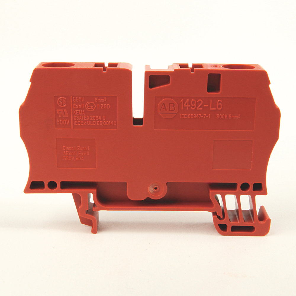A-B 1492-L6-RE IEC Term Blck 8.1x65 A-B 1492-L6-RE IEC Term Blck 8.1x65