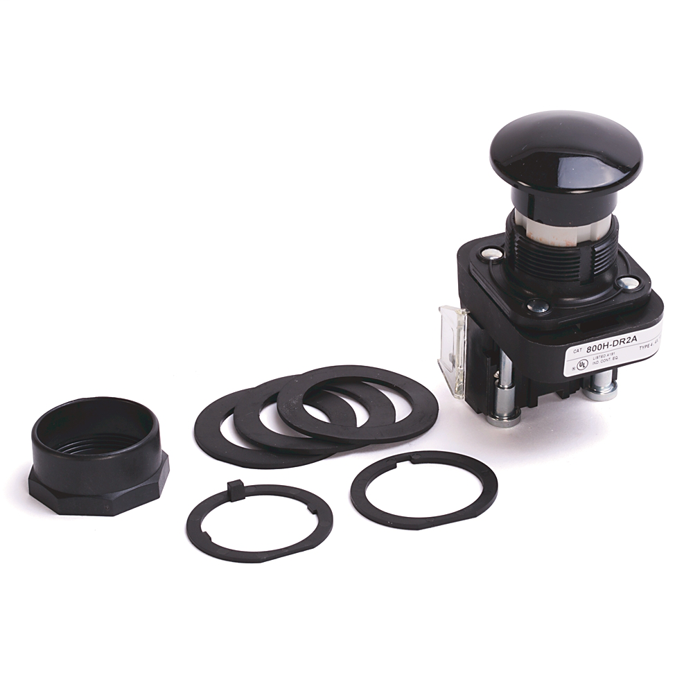 Allen-Bradley 800H-DR2J 30 mm Momentary Push Button Allen-Bradley 800H-DR2J 30 mm Momentary Push Button