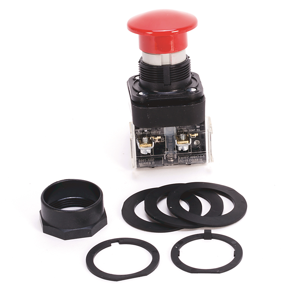 Allen-Bradley 800H-DR6J 30 mm Momentary Push Button Allen-Bradley 800H-DR6J 30 mm Momentary Push Button