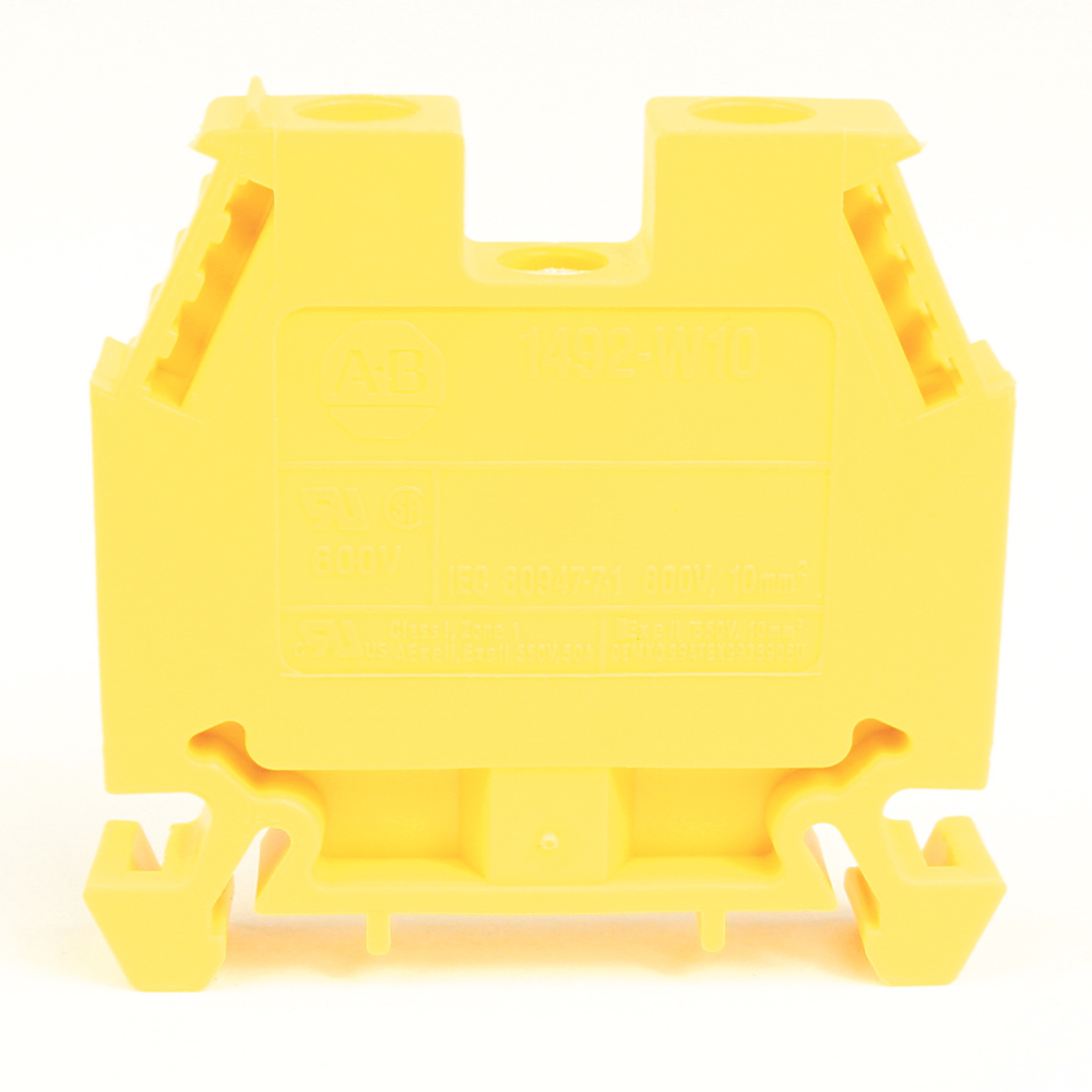 Allen-Bradley 1492-W10-Y IEC Terminal Block 8 x 476 x 41 mm Screw Allen-Bradley 1492-W10-Y IEC Terminal Block 8 x 476 x 41 mm Screw