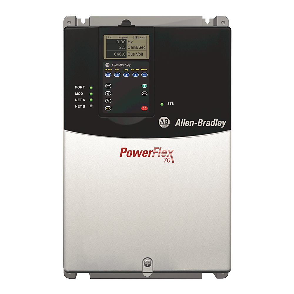 Allen Bradley 20AD040A3AYNAEC0 PowerFlex 70 40 Amp at 30 Hp AC Drive Allen Bradley 20AD040A3AYNAEC0 PowerFlex 70 40 Amp at 30 Hp AC Drive